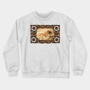 Cupid angel resting Crewneck Sweatshirt